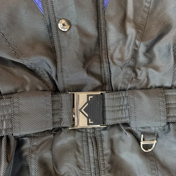 Vintage DESCENTE One-Piece Ski Suit |
Y2K Colorblock Snowsuit | Size L silver - Picture 13 of 14